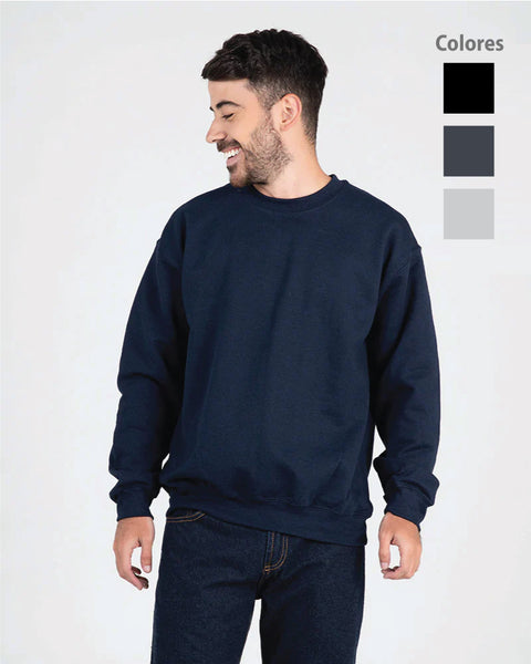 Buzo Basico Cuello Redondo