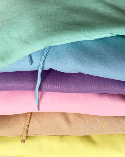 Brushed Basic Hoodie in 13 Colors Unisex Ref: 001