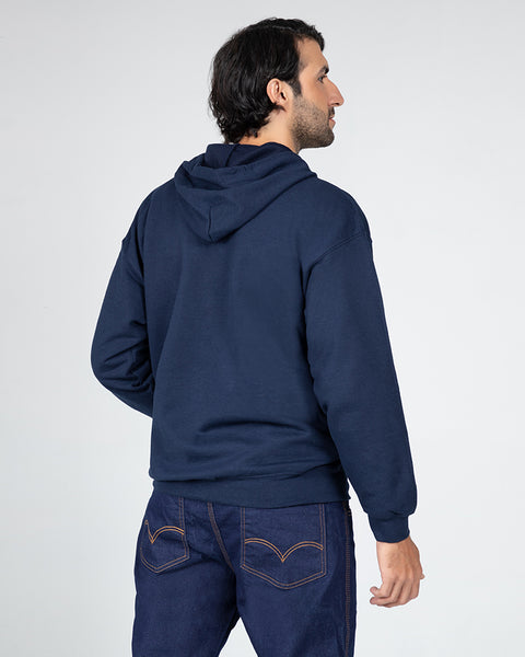 Brushed Zippered Hoodie Unisex Ref: 003