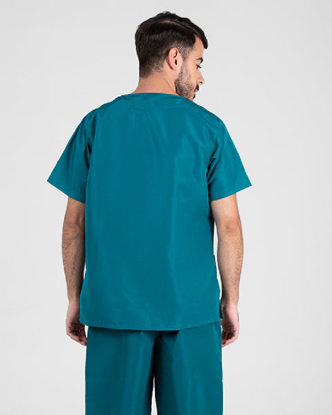 Unisex Fluid-resistant Shirt with Zipper 21 Colors Ref: 010
