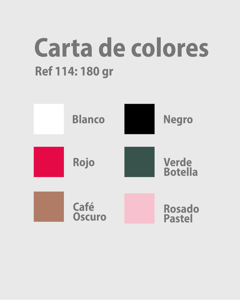 Camiseta Algodón Peruano Unisex 180gr · 185gr · 200gr Colores Surtidos Ref: 113-114-115