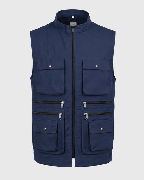 Drill Vest with Reflective Strips – 6 Colors Ref: 101