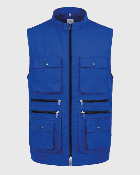 Drill Vest with Reflective Strips – 6 Colors Ref: 101