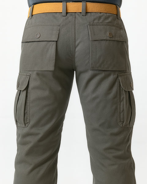 Men's Khaki Fabricato Raza Drill Pants Ref: 038