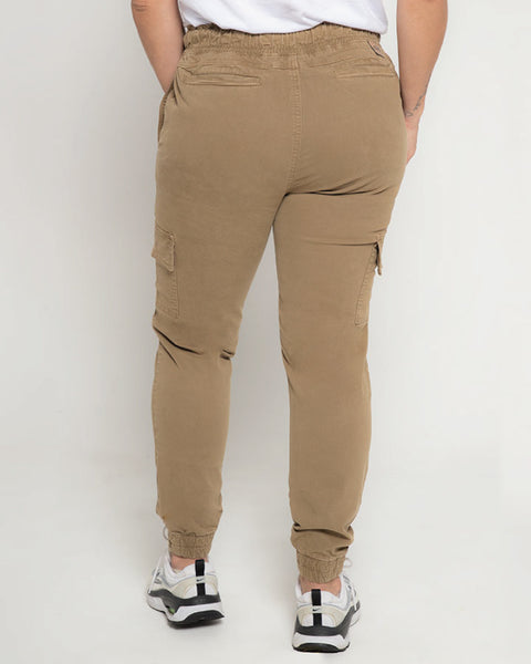 Unisex Cargo-Style Jogger Pants in Drill – 4 Colors Ref: 107