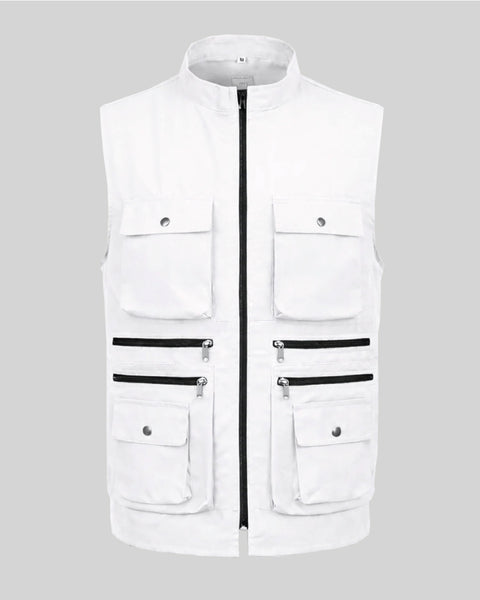 Drill Vest with Reflective Strips – 6 Colors Ref: 101