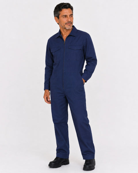 Long-Sleeve Drill Overall – Assorted Colors Ref: 124