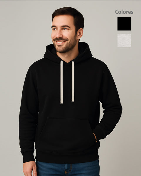 Brushed Hoodie in 16 Colors Unisex Ref: 002