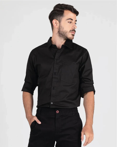 Long Sleeve Poplin Shirt for Men Ref: 090