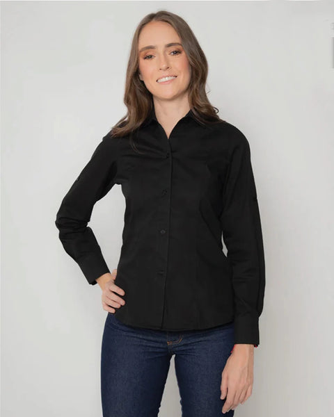 Long Sleeve Poplin Shirt for Women Ref: 077