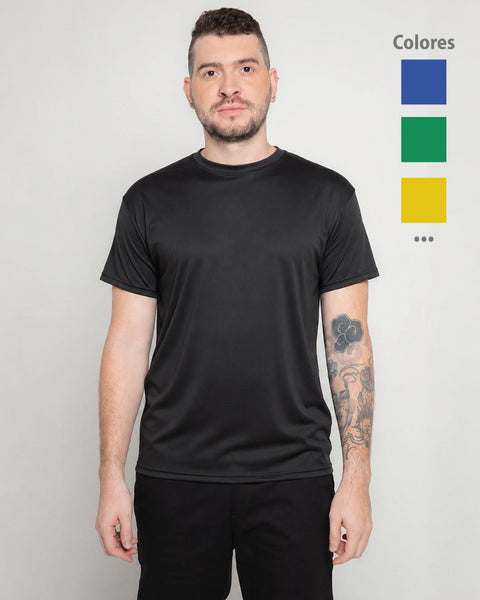 Unisex Round Neck T-shirt in 30 Colors Ref: 052