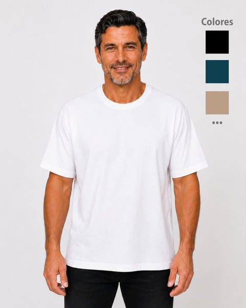 Unisex T-Shirt in Peruvian Cotton 180g · 185g · 200g – Assorted Colors Ref: 113-114-115
