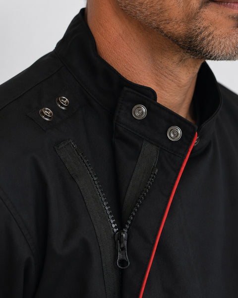 Short-Sleeve Unisex Chef Jacket in Fluid-Repellent Fabric – Assorted Colors Ref: 123