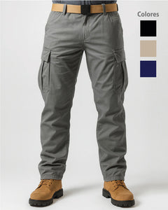 Men's Khaki Fabricato Raza Drill Pants Ref: 038