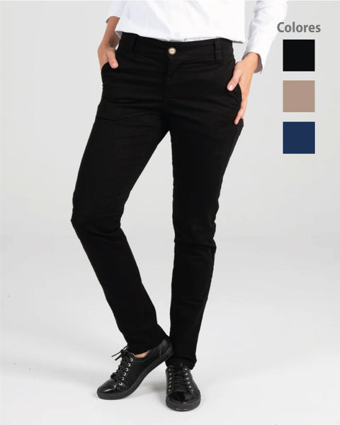 Women’s Drill Pants TVT – Khaki or Black Ref: 085