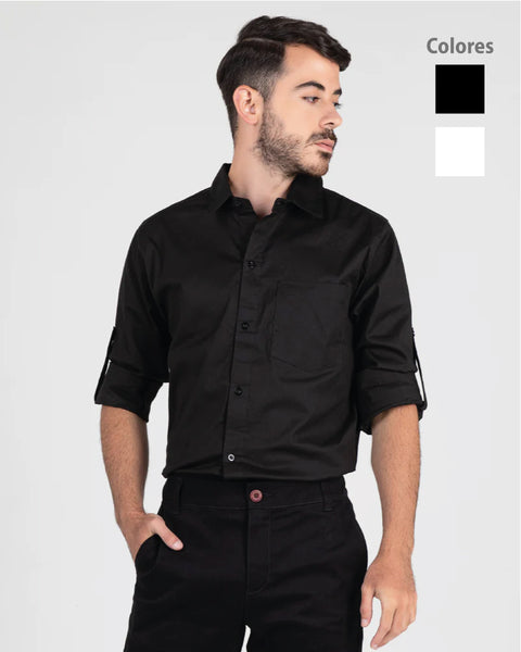 Long Sleeve Poplin Shirt for Men Ref: 090