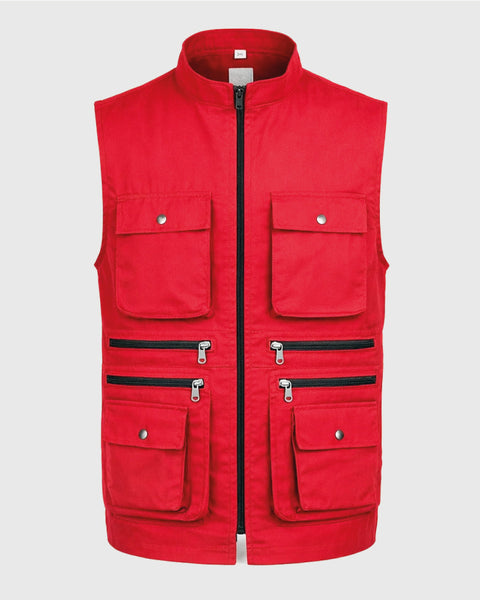 Drill Vest with Reflective Strips – 6 Colors Ref: 101