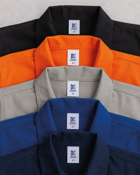 Long-Sleeve Drill Overall – Assorted Colors Ref: 124