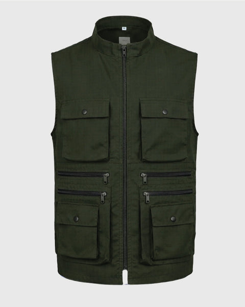 Drill Vest with Reflective Strips – 6 Colors Ref: 101