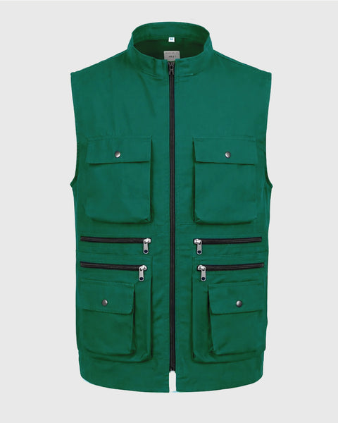 Drill Vest with Reflective Strips – 6 Colors Ref: 101