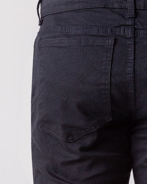 Men's Corporate Black Stretch Jeans Ref: 039
