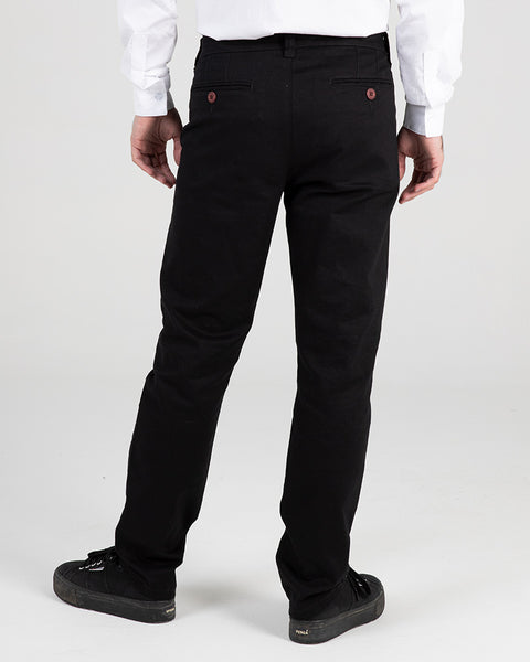 Men's Black Drill Pants Ref: 086