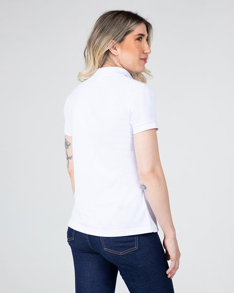 Camiseta Tipo Polo En Microfibra Para Mujer Ref: 082