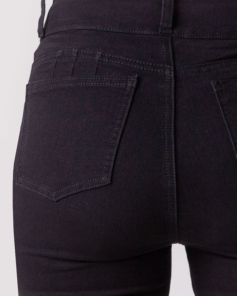 Women's Black Stretch Jeans Ref: 083