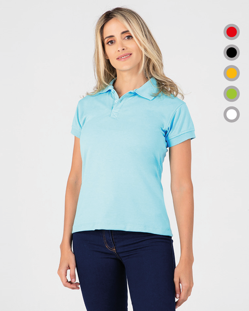 Camiseta Tipo Polo En Lacoste 27 Colores Para Mujer Ref: 080